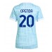 Juventus Lois Openda #20 Borte Drakt Dame 2025-26 Kortermet